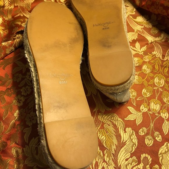 Gold Halogen Flats (Size 8.5) - Picture 2 of 6